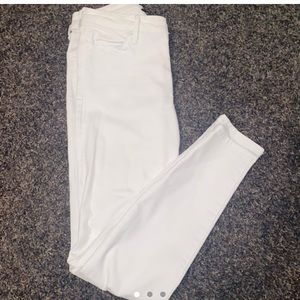 abercrombie white jeggings size 24